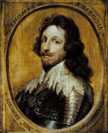 Thomas de Savoie (1597-1656) Prince de Carignan à Sir Anthonis van Dyck