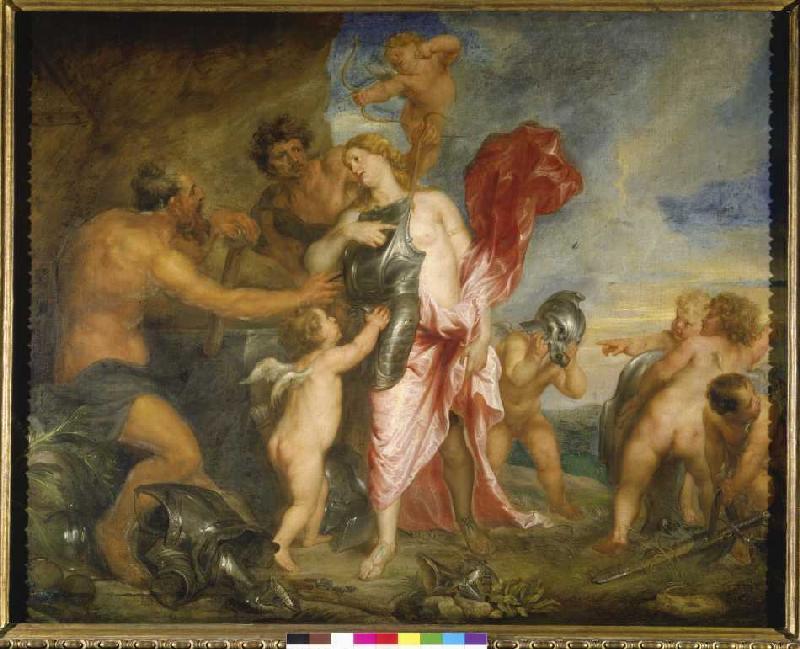 Venus au cœur du volcan à Sir Anthonis van Dyck