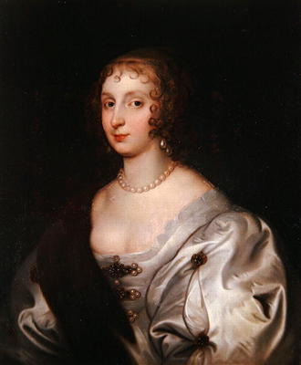 Lady Elizabeth Stuart (oil on canvas) à Sir Anthony van Dyck