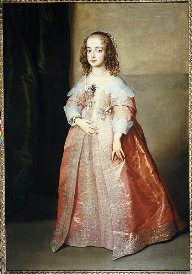 Portrait of Mary, Princess Royal, c.1641 à Sir Anthony van Dyck