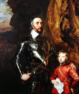 Thomas Howard, 2nd Earl of Arundel, with his Grandson Thomas, later 5th Duke of Norfolk, 1635-36 (oi à Sir Anthony van Dyck