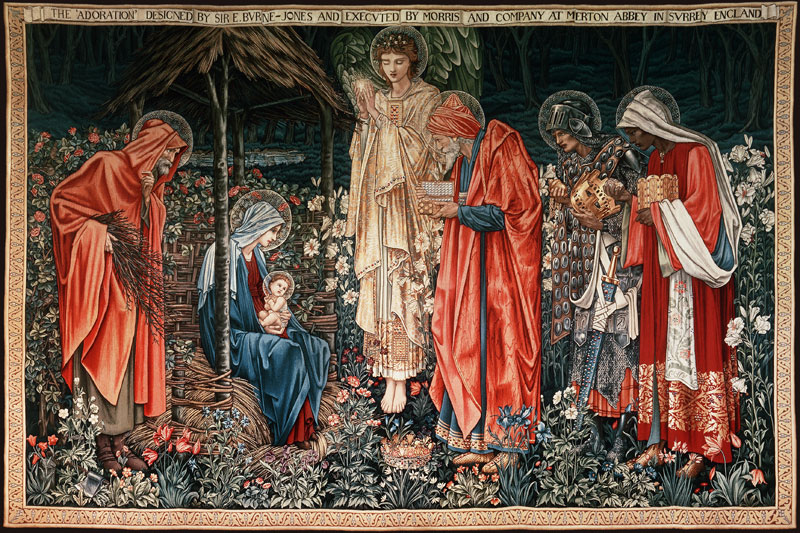 The Adoration of the Magi à Sir Edward Burne-Jones