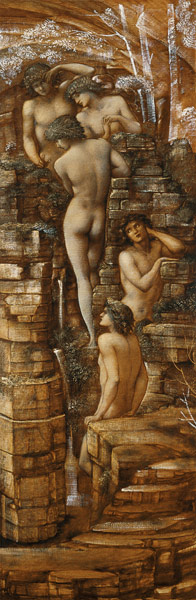 Wood Nymphs à Sir Edward Burne-Jones