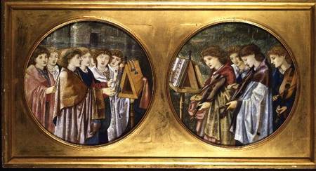 Choristers and Musicians à Sir Edward Burne-Jones
