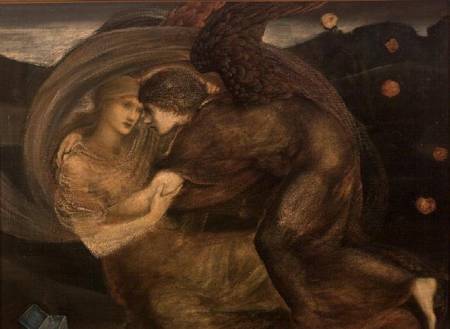 Cupid and Psyche à Sir Edward Burne-Jones
