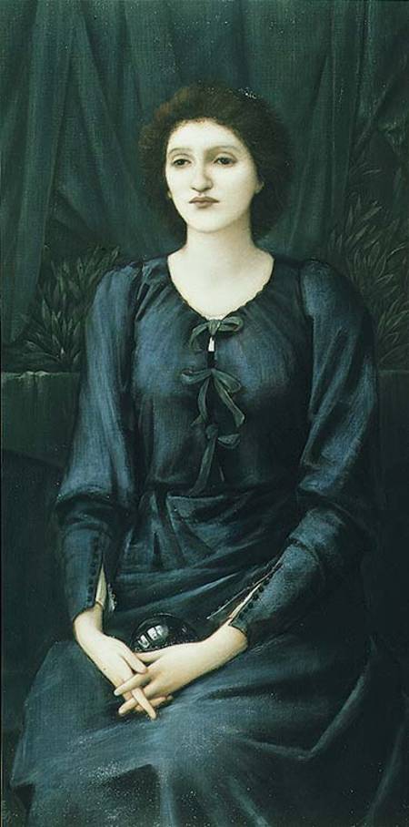 Portrait of La Baronne Madeleine Desandes à Sir Edward Burne-Jones