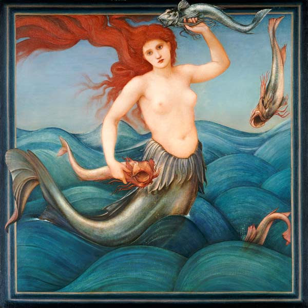 A Sea Nymph à Sir Edward Burne-Jones