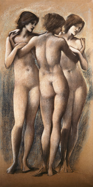 The Three Graces à Sir Edward Burne-Jones