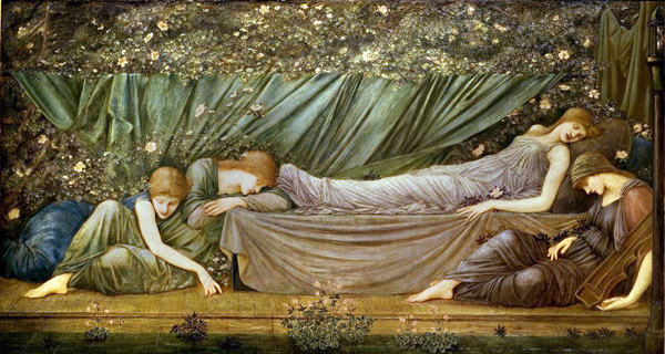 The Sleeping Beauty (Die schlafende Schöne) à Sir Edward Burne-Jones