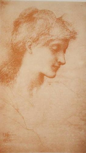 Head of a Young Woman, 1889, from 'L'Estampe Moderne'