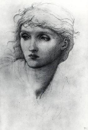 Study of a Girl's Head