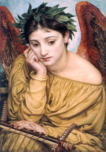 Erato, Muse of Poetry à Sir Edward John Poynter