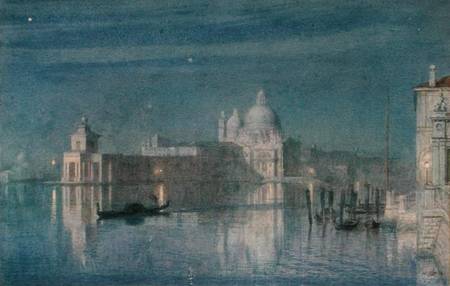 Santa Maria Della Salute, Venice, Moonlight à Sir Edward John Poynter