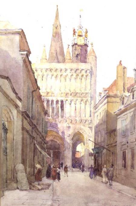 Notre Dame Dijon 1897 à Sir Ernest George
