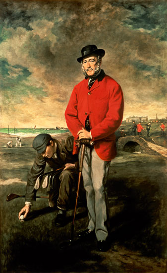 Portrait of John Whyte Melville of Bennochy and Strathkinness Captain of the Club 1823 à Sir Francis Grant