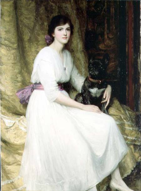 Portrait of Miss Dorothy Dicksee à Sir Frank Dicksee