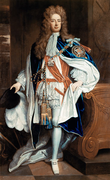 The Duke of Marlborough in Garter Robes à Sir Godfrey Kneller