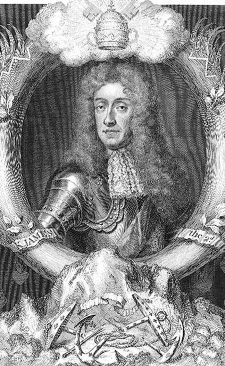 Portrait of James VII of Scotland, II of England (1633-1701) à Sir Godfrey Kneller