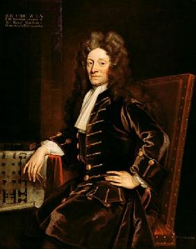 Portrait of Sir Christopher Wren (1632-1723) 1711