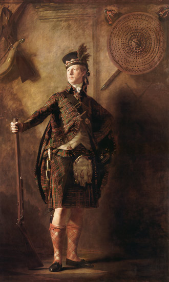 portrait d'Alastair MacDonell of Glengarry. à Sir Henry Raeburn