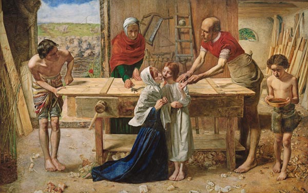 Le Christ dans la maison de ses parents à Sir John Everett Millais