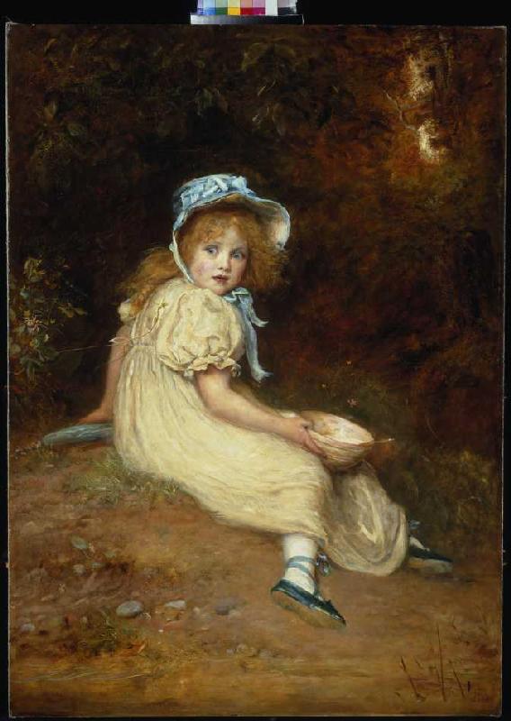 Little Miss Muffet à Sir John Everett Millais