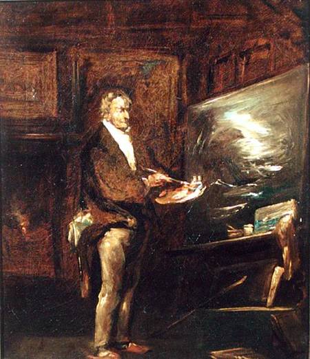 Portrait of Joseph Mallord William Turner (1775-1851) à Sir John Gilbert