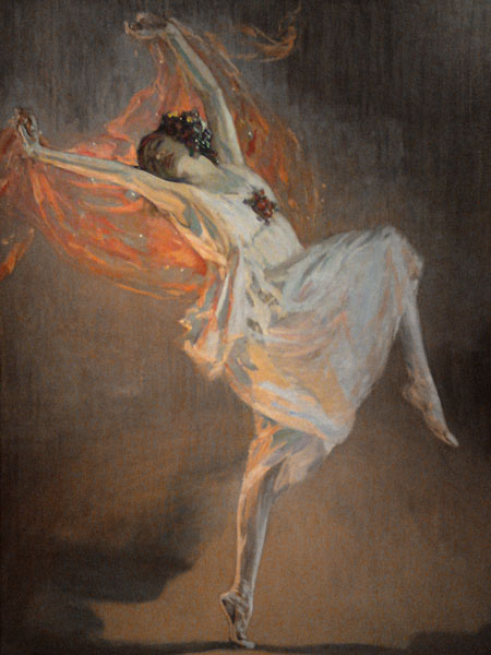 Ballerina Anna Pavlova (1881-1931) à Sir John Lavery