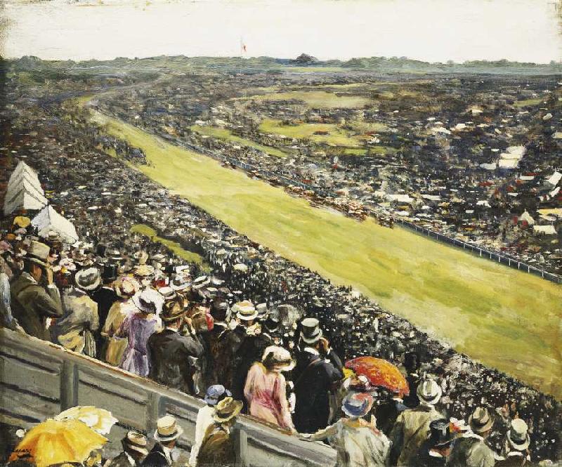 The Derby à Sir John Lavery