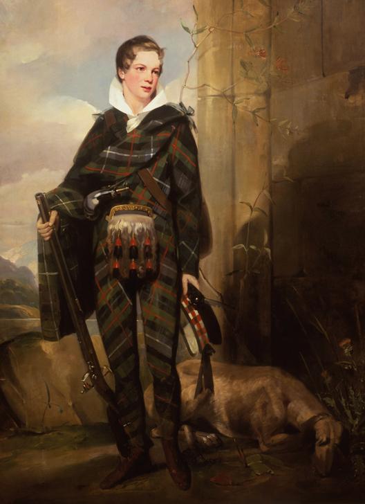 Portrait of a young boy, undatiert. à Sir John Watson Gordon