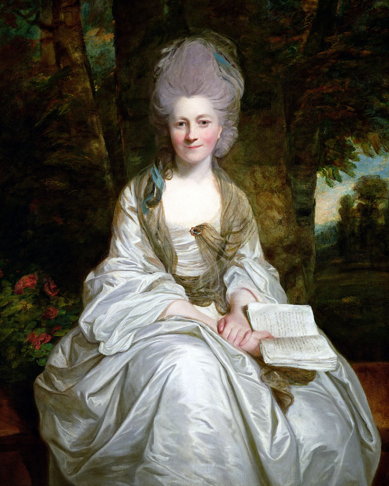 A Portrait of Dorothy Vaughan, Countess of Lisburne à Sir Joshua Reynolds
