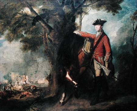 Cornet Nehemiah Winter, 11th Dragoons à Sir Joshua Reynolds