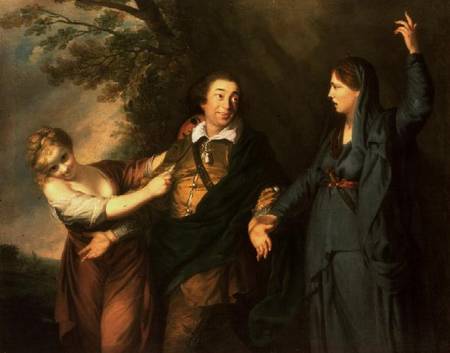 David Garrick (1717-79) à Sir Joshua Reynolds