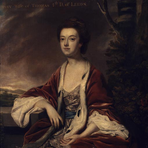 Mary, Gattin von Thomas, dem 4. Herzog von Leeds à Sir Joshua Reynolds