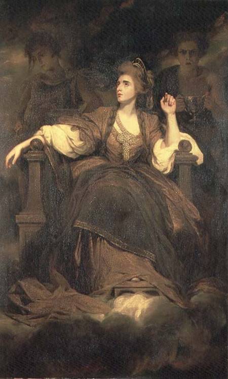Mrs Siddons as the Tragic Muse à Sir Joshua Reynolds