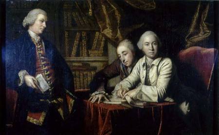 The Out of Town Party, or A Conversation à Sir Joshua Reynolds