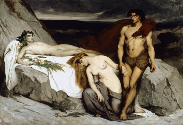 The Death. à Sir Lawrence Alma-Tadema
