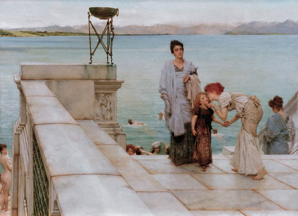 Un baiser à Sir Lawrence Alma-Tadema