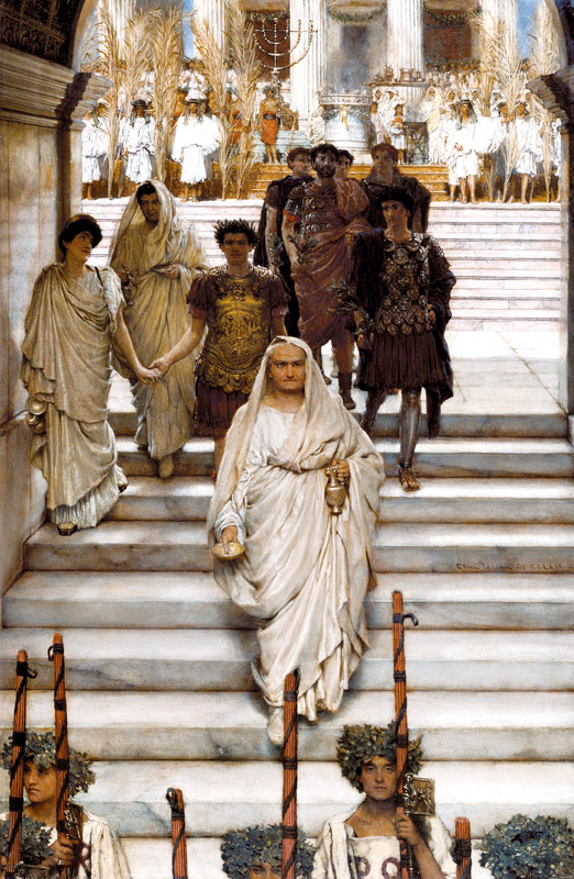 The Triumph of Titus à Sir Lawrence Alma-Tadema