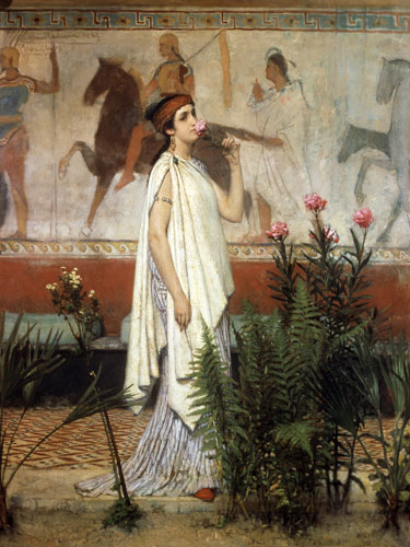 A Greek Woman à Sir Lawrence Alma-Tadema