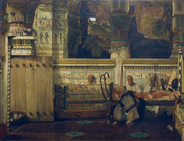 Egyptian Widow à Sir Lawrence Alma-Tadema