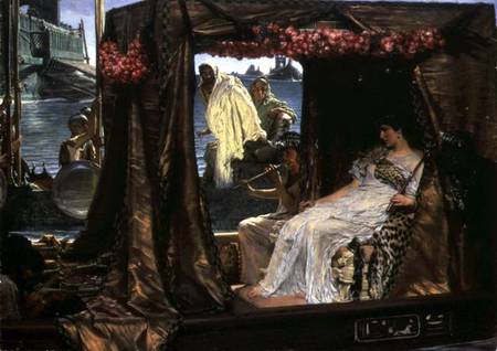 Anthony and Cleopatra à Sir Lawrence Alma-Tadema
