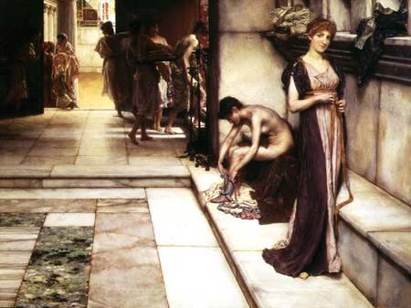 An Apodyterium à Sir Lawrence Alma-Tadema