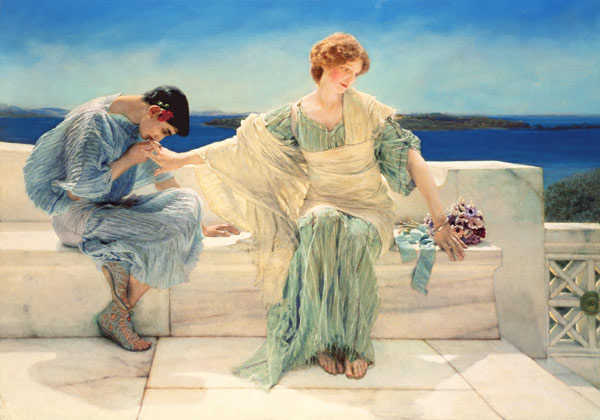 Ask me no more à Sir Lawrence Alma-Tadema