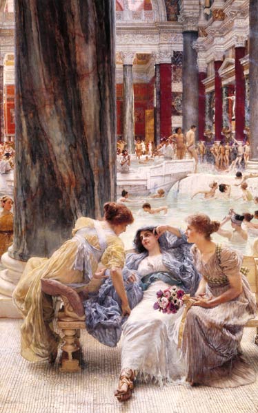 The Baths of Caracalla à Sir Lawrence Alma-Tadema