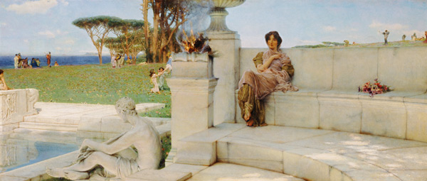 The Voice of Spring. à Sir Lawrence Alma-Tadema
