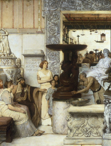 A Sculpture Garden à Sir Lawrence Alma-Tadema