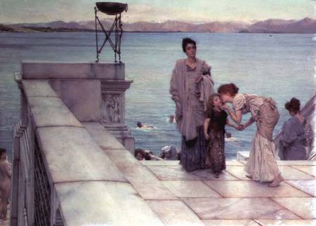 The Kiss à Sir Lawrence Alma-Tadema