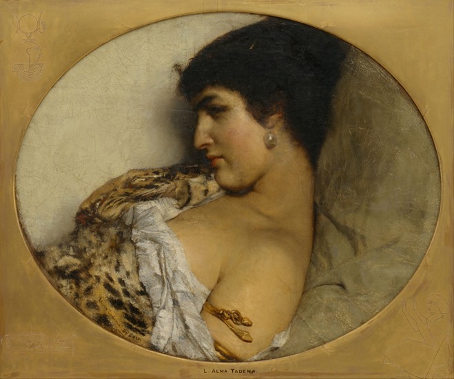 Cleopatra à Sir Lawrence Alma-Tadema