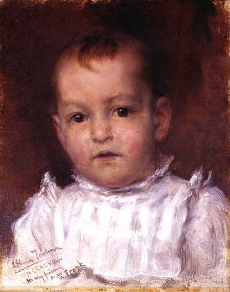 Portrait of Master John Parsons Millet à Sir Lawrence Alma-Tadema